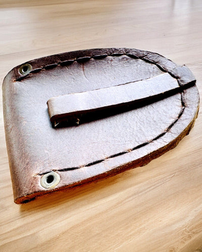 Leather Case "Explorer" - for compact compass or pocket watch - personalization with engraving available