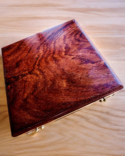 Grand Coffret en Bois pour Boussole "Gilbert & Sons" avec Possibilité de Gravure