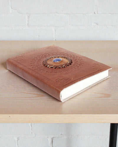 Carnet Lapis en cuir 17x12 cm