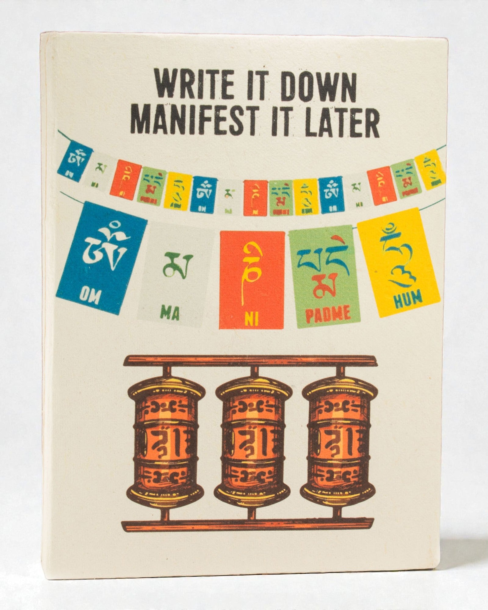 Groot Lokta-notitieboek Inspiraties – Schrijf het op (21 x 15 cm, 45 vellen)