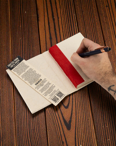 Colour Tiles Harmony – medium Lokta notebook with mini tile motif 15 × 12 cm, 45 sheets