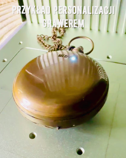 "Traveler's" Navigation Compass with Engraving, Personalization – Handcrafted by Indian Artisans