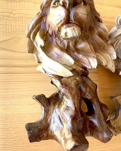 Lwia Odwaga Figurka van Hars, 28 cm hoog, met optie voor graveren als cadeau