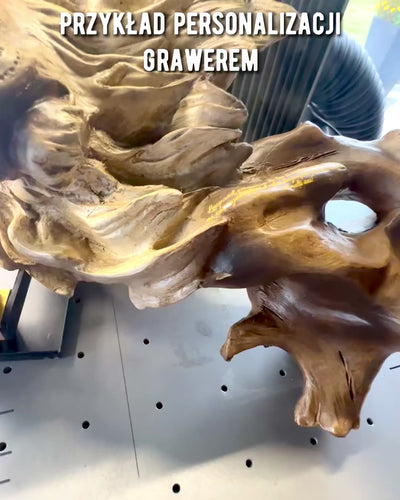 "Wilczy Duch" – Dekorative Figur mit der Möglichkeit zur Personalisierung durch Gravur, als Geschenk