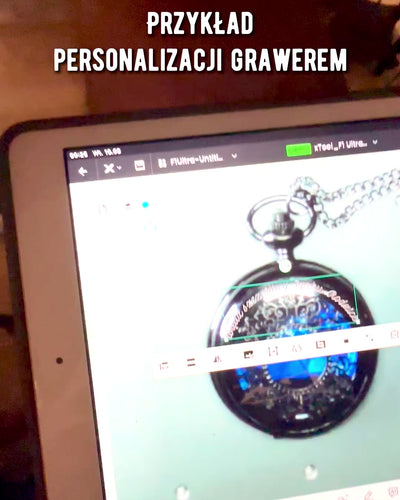 Pocket Watch "Eternum", personalized gift with engraving