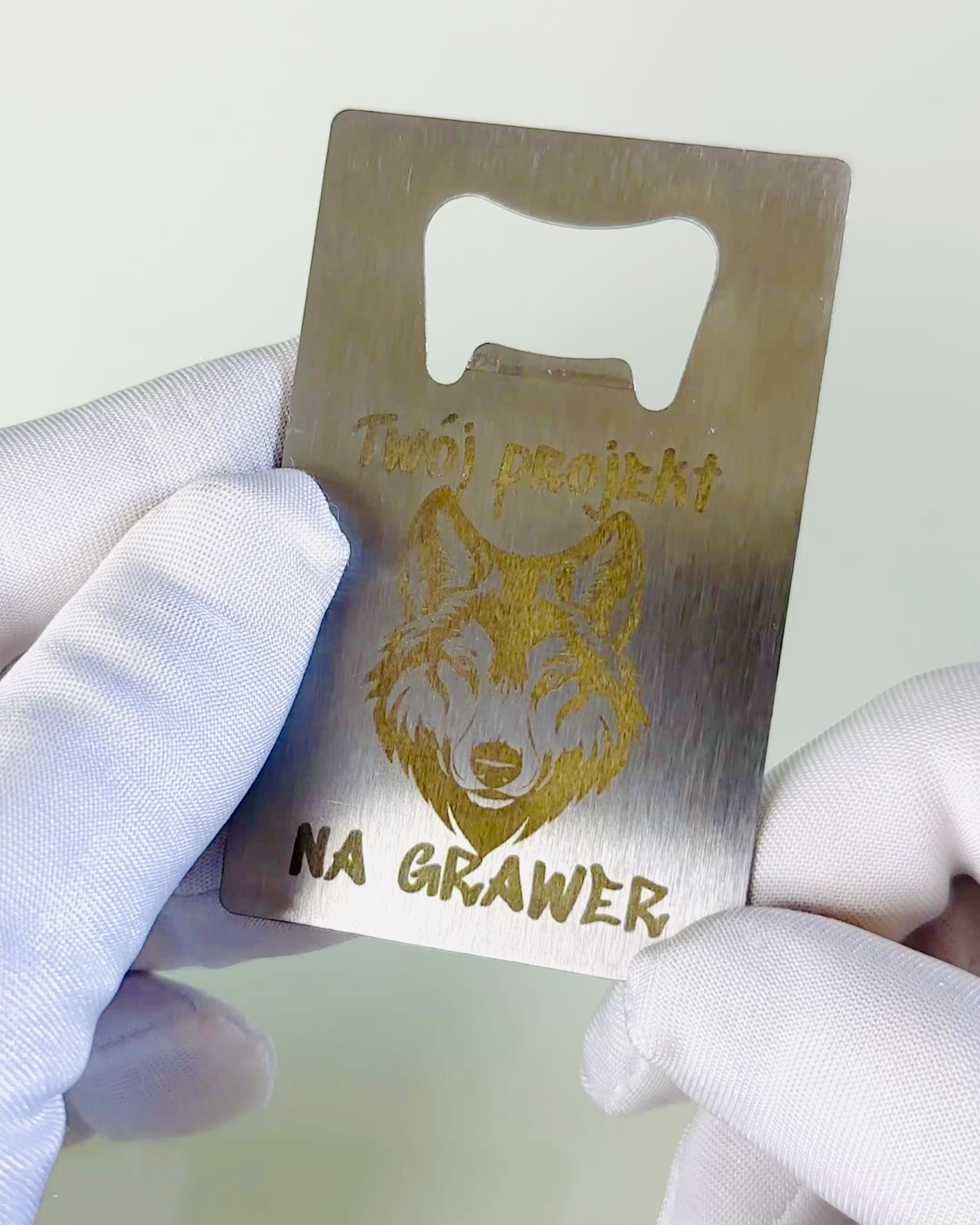 RVS Flesopener - Elegante en Praktische Gadget - personalisatie met gravure