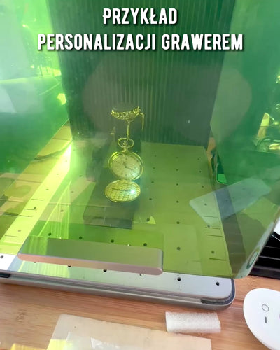 Goldfarbene Retro-Taschenuhr mit Gravurmöglichkeit