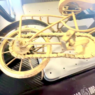 Figurine vélo rétro NC1714