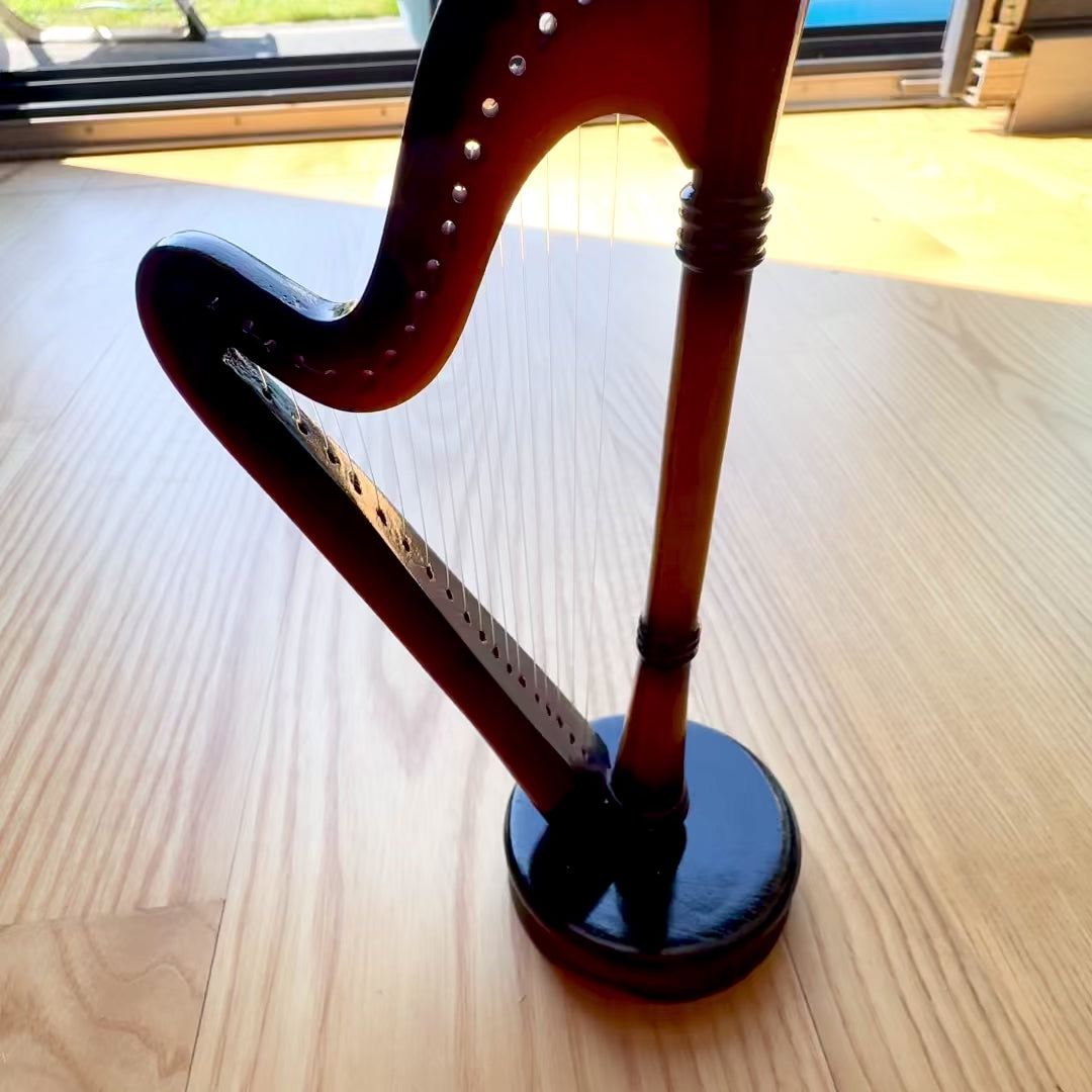 Mini harpe décorative 20 cm avec possibilité de gravure