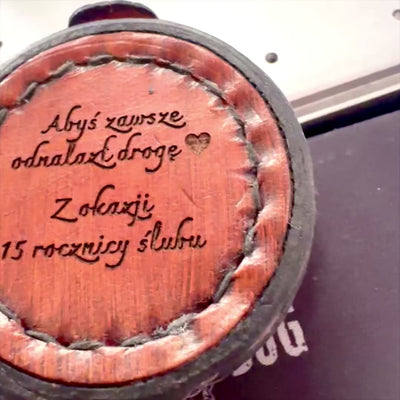 Historyczny Kompas Mosiężny w Skórzanym Etui z Możliwością Grawerunku