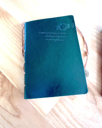 Carnet Vintage "Clé du Passé" - Possibilité de gravure pour cadeau, carnet