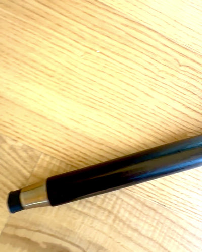 Canne de marche "Diamant Blanc" - En bois fait main, possibilité de gravure