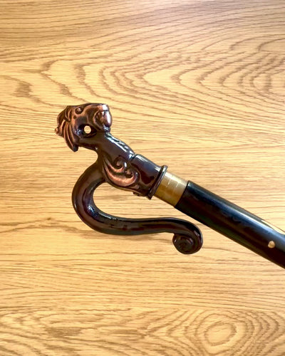 Wandelstok Drakenwachter – mogelijkheid tot personalisatie met gravure als cadeau