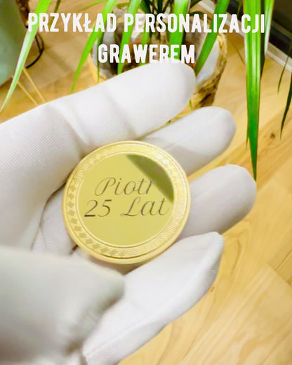 Leere Herausforderungsmünze mit Gravurpersonalisierung – Sammlerstück, 40mm, drei Modelle