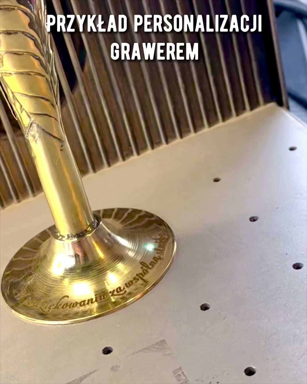 "Spirit of Craft" goblet made of buffalo horn and brass – handcrafted in India, 22 cm, customizable with engraving for a gift