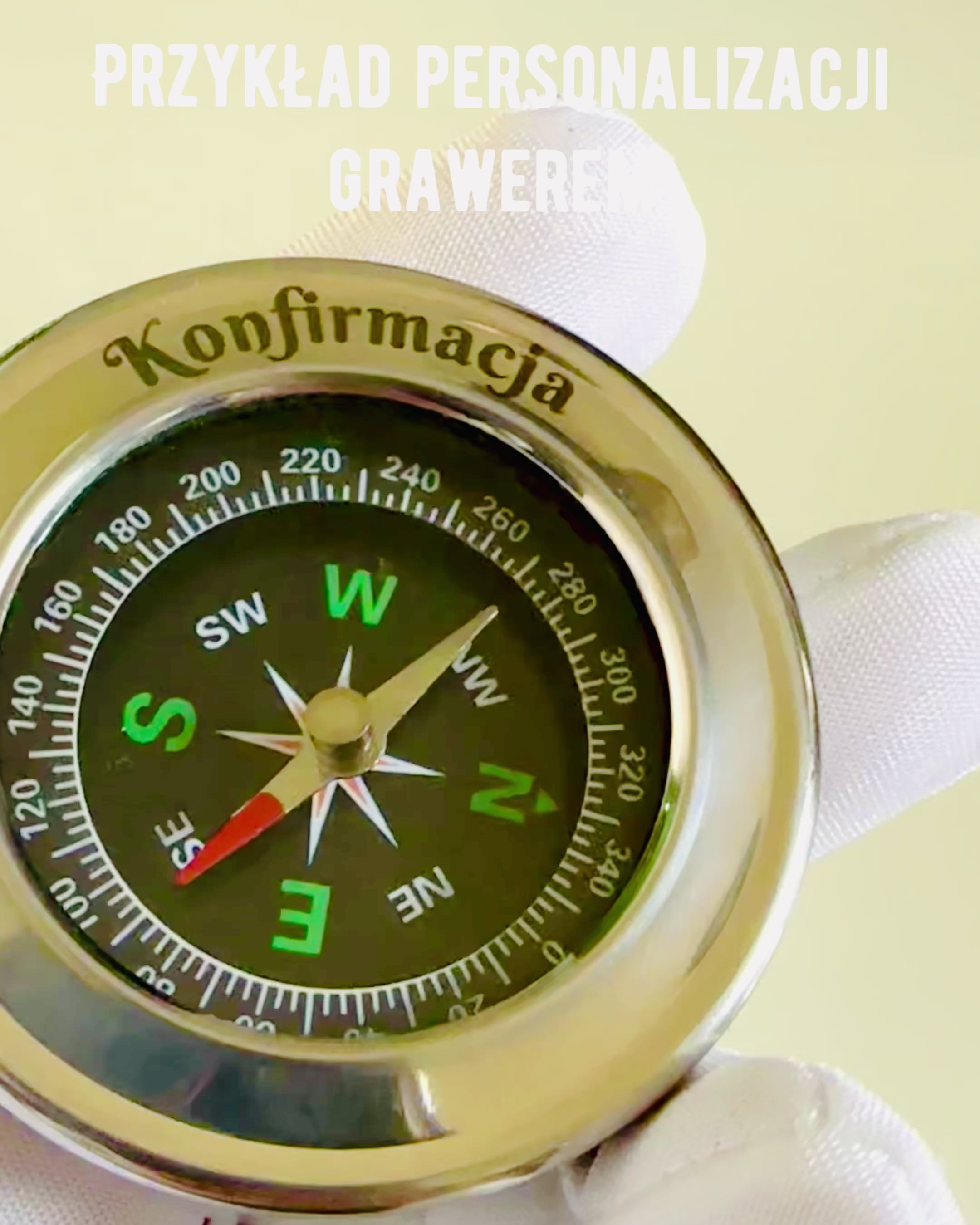 Kompas voor Kamperen van Roestvrij Staal – Waterdicht en Gepersonaliseerd