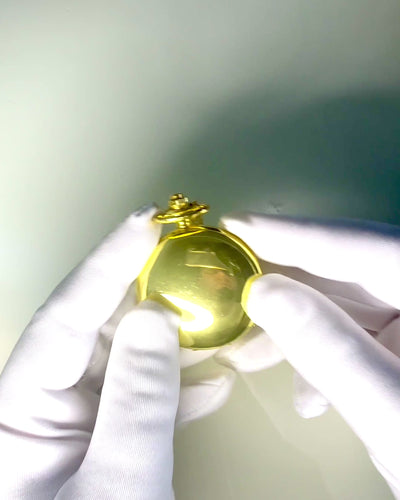 Montre de Poche Vintage de Couleur Dorée avec Possibilité de Gravure