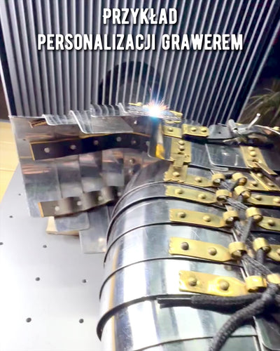 Stadsstrijder Harnas - Handgemaakt, Graveren Mogelijk, Hoogte Ongeveer 40 cm