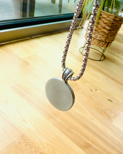 Amulet van de Boom des Levens met Gravure Optie - ketting "Vitaliteit van de Natuur", personalisatie