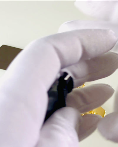 Collier avec Dog Tag "Trois Nuances de Style" - Plaque d'identité - Élégant Pendentif en Acier Inoxydable avec Option de Gravure