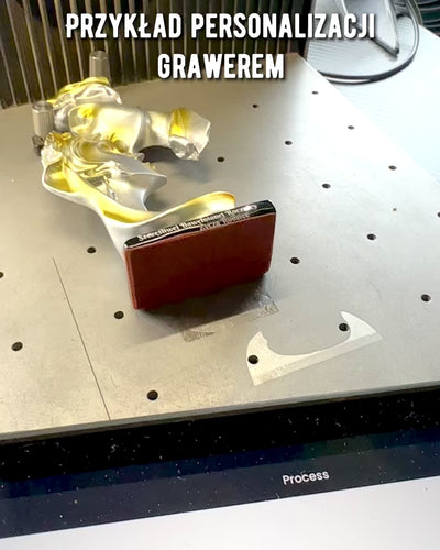 Figurine "Elegance in Stone" silver color - Decorative with Engraving Option, 2 dimensions to choose from