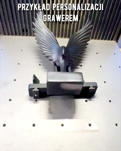 Elegante Engelsflügel-Figur 15 cm hoch – "Geflügelte Wächter", personalisierbar mit Gravur als Geschenk, Personalisierung, 2 Farbvarianten