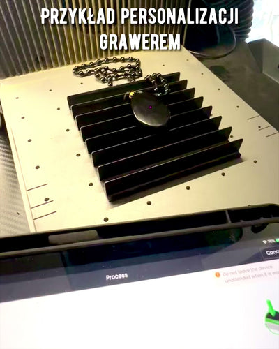 Obsidian Yin Yang Amulet met Gravure - Harmonie en Bescherming, personalisatie met gravure als cadeau