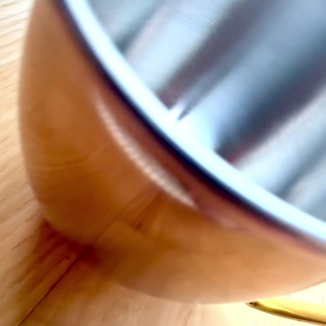 Tasse en cuivre en acier inoxydable 304 500 ml avec possibilité de gravure personnalisée - Idéal comme cadeau - Hauteur 13,5 cm, couleur cuivre, modèle MM7012