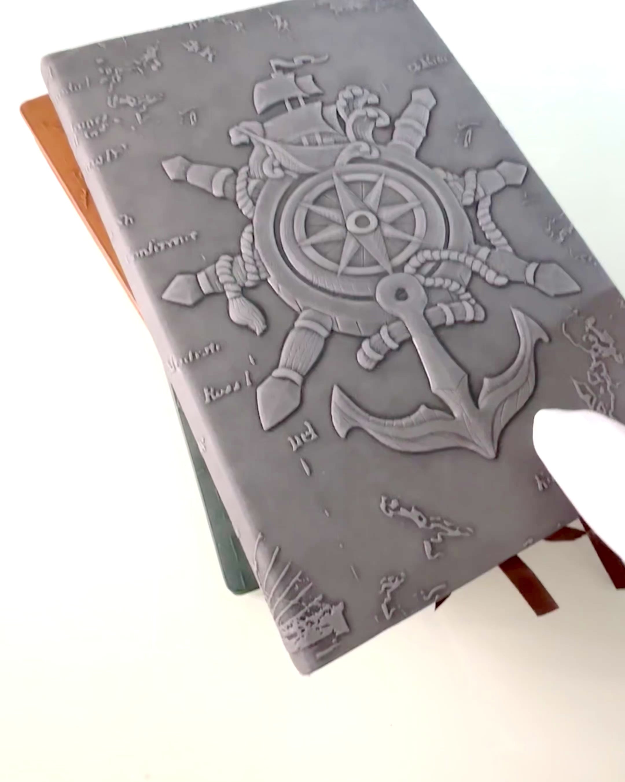 Notitieboekjes met nautisch thema "Nautica" met de optie voor personalisatie door middel van gravure, als cadeau