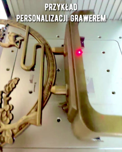 Porte-encens en métal élégant "Grande Sérénité" - possibilité de personnalisation par gravure