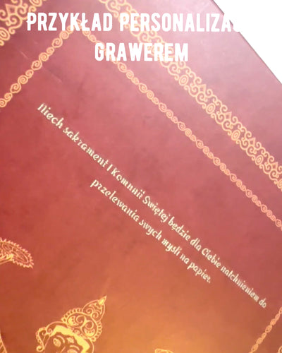 Carnet Vintage Marron avec Couverture Décorative de Style Rétro – Carnet de l'Explorateur – Marron, Vintage