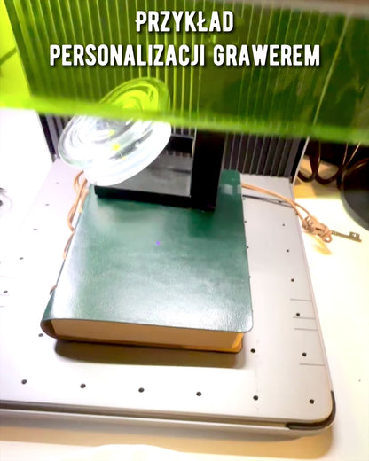 Carnet Vintage "Clé du Passé" - Possibilité de gravure pour cadeau, carnet