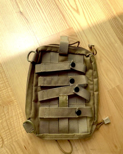 Sacoche tactique du voyageur - MOLLE "Militaris" - 26 cm x 5,5 cm x 19 cm