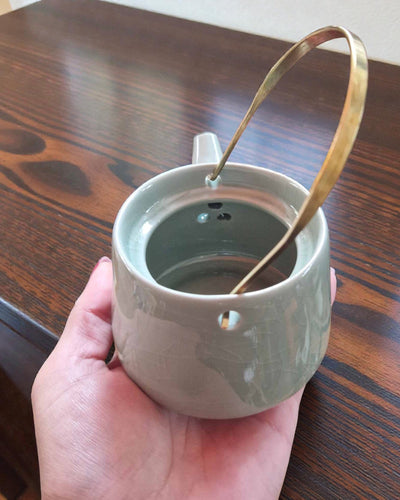 Jadeitowa Harmonia – Set de thé vert clair