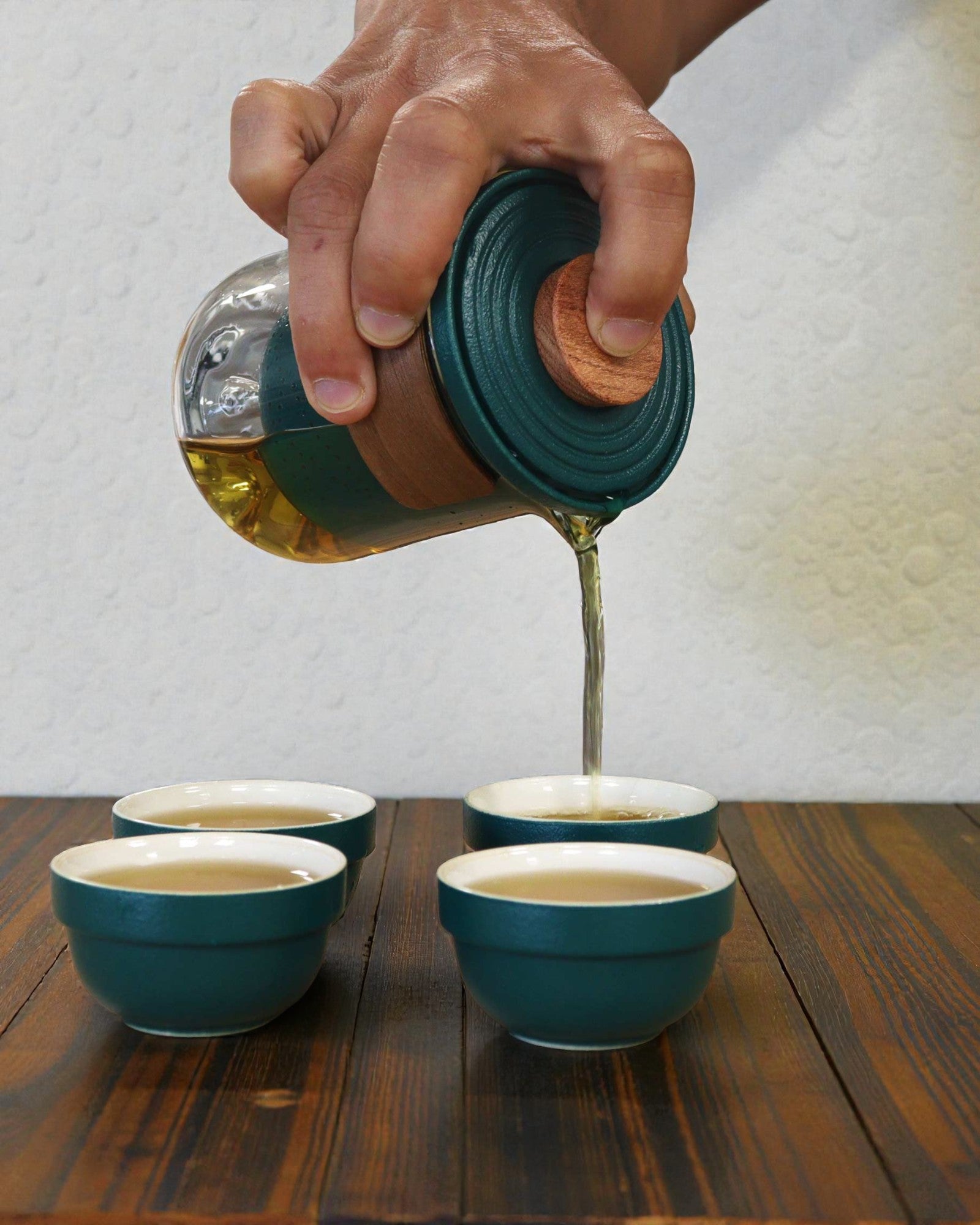 Górska Wyprawa – Set de thé de randonnée avec 4 tasses