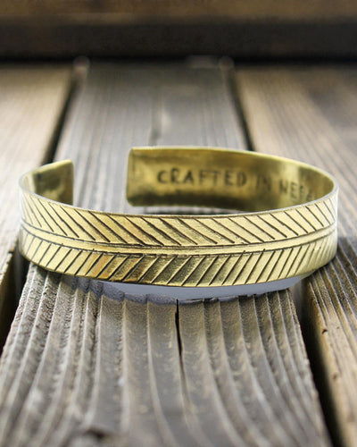 Tibetaanse messing armband Levensboom – Himalayaanse harmonie