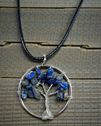 Tree of Life Necklace Mind Harmony – Sodalite