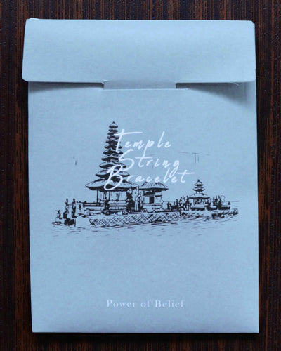 Tempelarmband aus Schnur Panca Dharma – Stärke des Glaubens