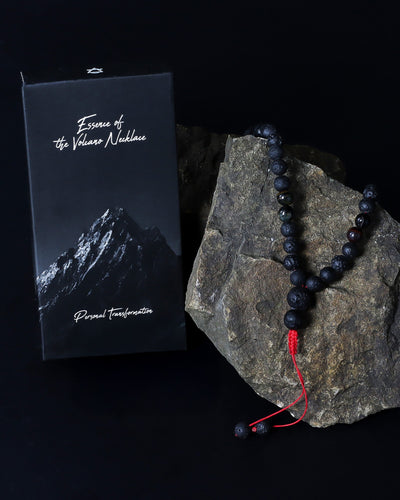 Collier Essence du Volcan – Transformation personnelle