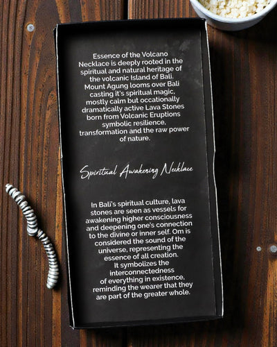 Volcano Essence Necklace – Spiritual Awakening
