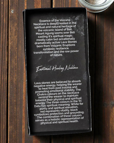 Naszyjnik Esencja Wulkanu – Uzdrowienie Emocjonalne