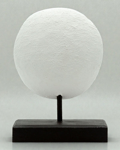 Timorese Mask Ancestors' Guardian 27x20 cm – White